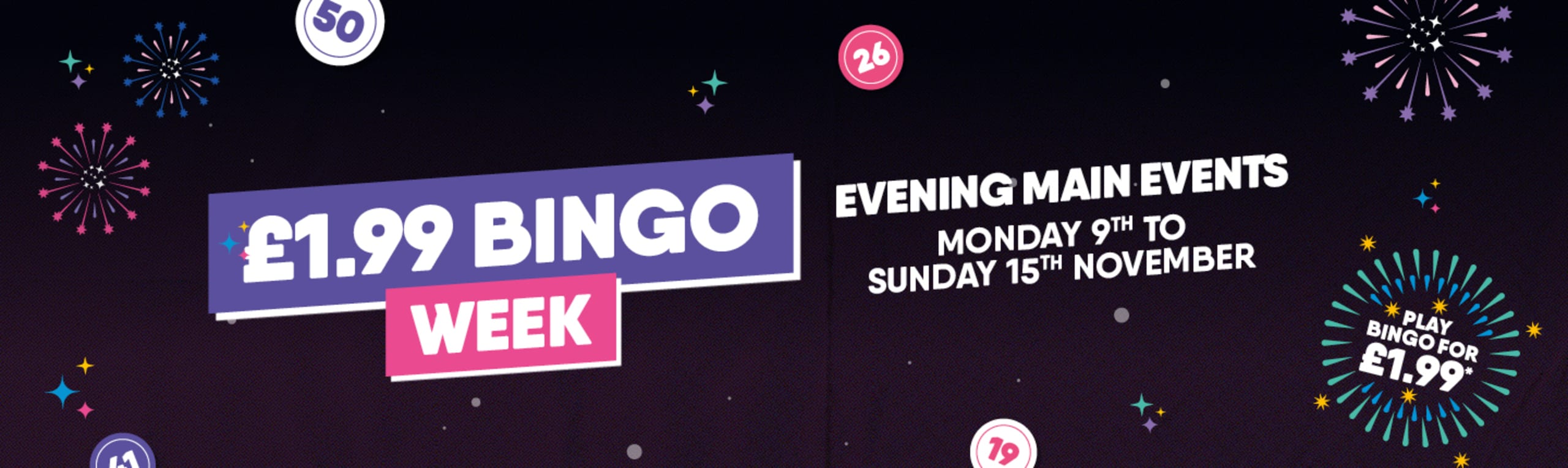 £1.99 Bingo Week!