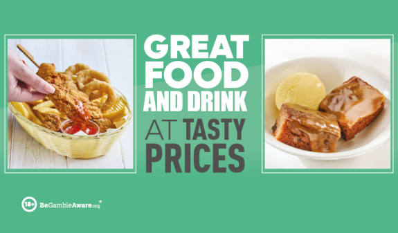 Great Food at Tasty Prices (All Clubs)