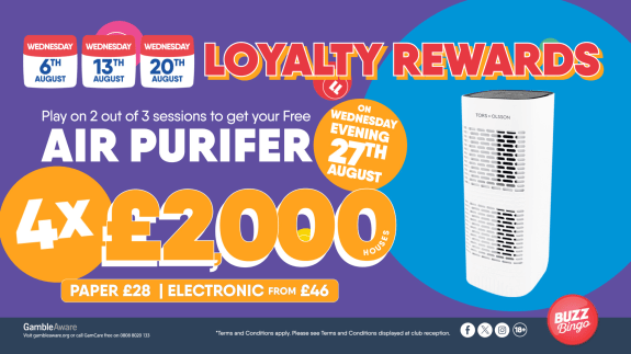 Loyalty Reward in August