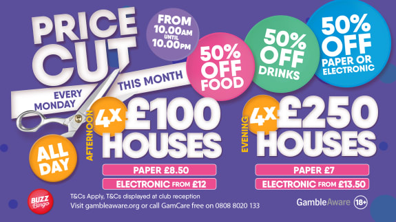 Monday Price Cut February