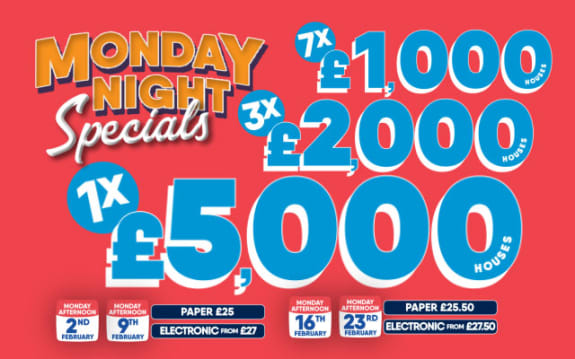 Monday Evening Specials