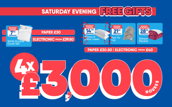 Saturday Evening Free Gifts