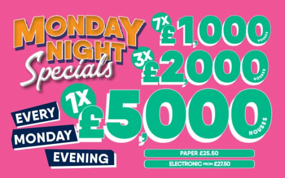 Monday Evening Specials