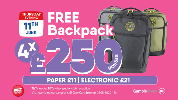 11.06 Free Backpack Gift
