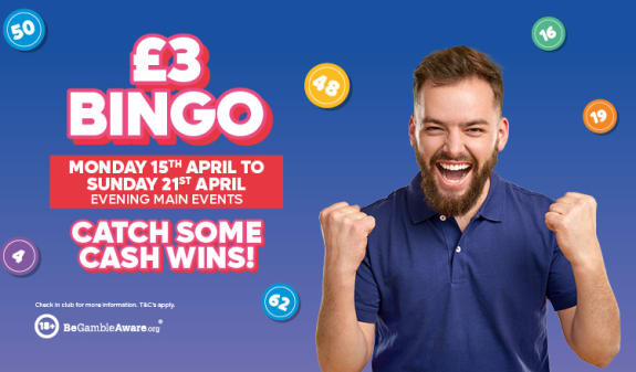 £3 Bingo ALL WEEK! 