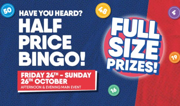 Half Price Weekend!