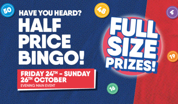 Half Price Weekend!