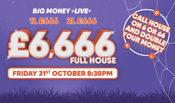 Big Money Live: Spooktacular £6,666
