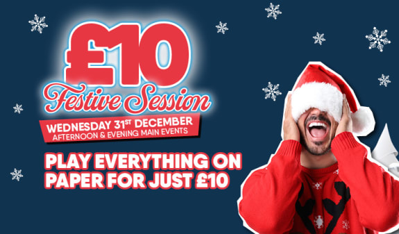 £10 Festive Session!