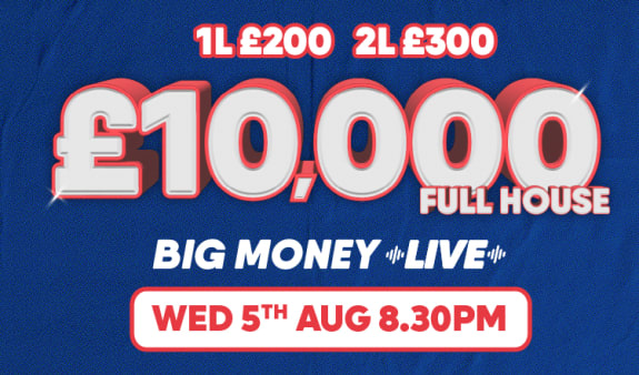 Big Money Live: £10k Full House