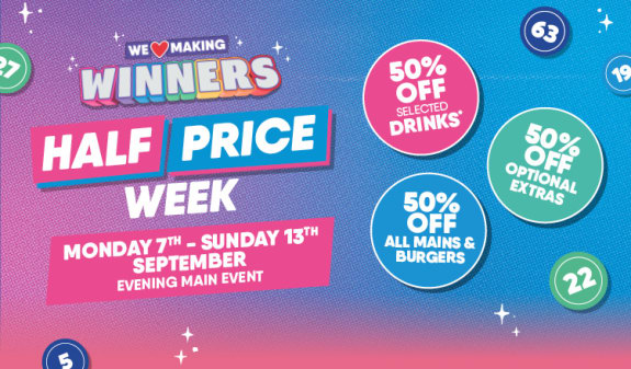 Half Price Week!