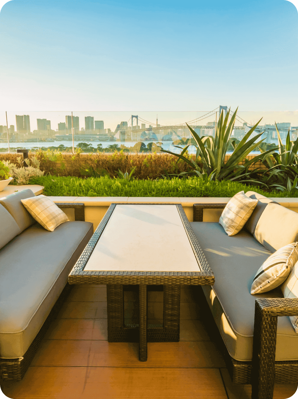 outdoor setting