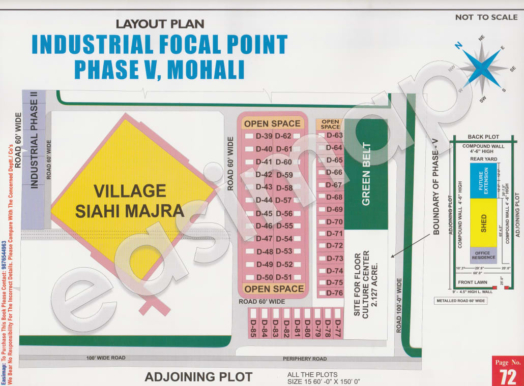 INDUSTRIAL FOCAL POINT, PHASE V map