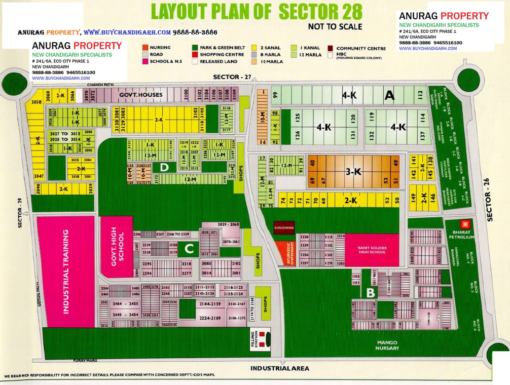Sector 28 map