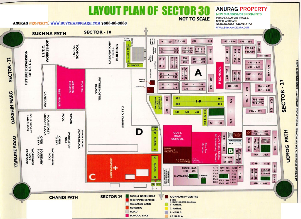 Sector 30 map