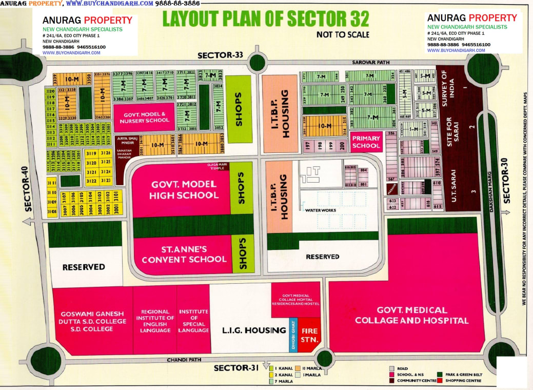 Sector 32 map