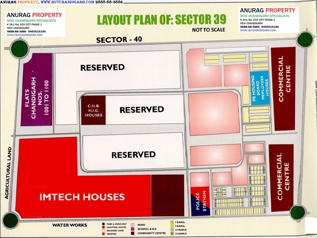 Sector 39 map