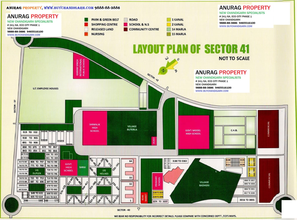 Sector 41 map