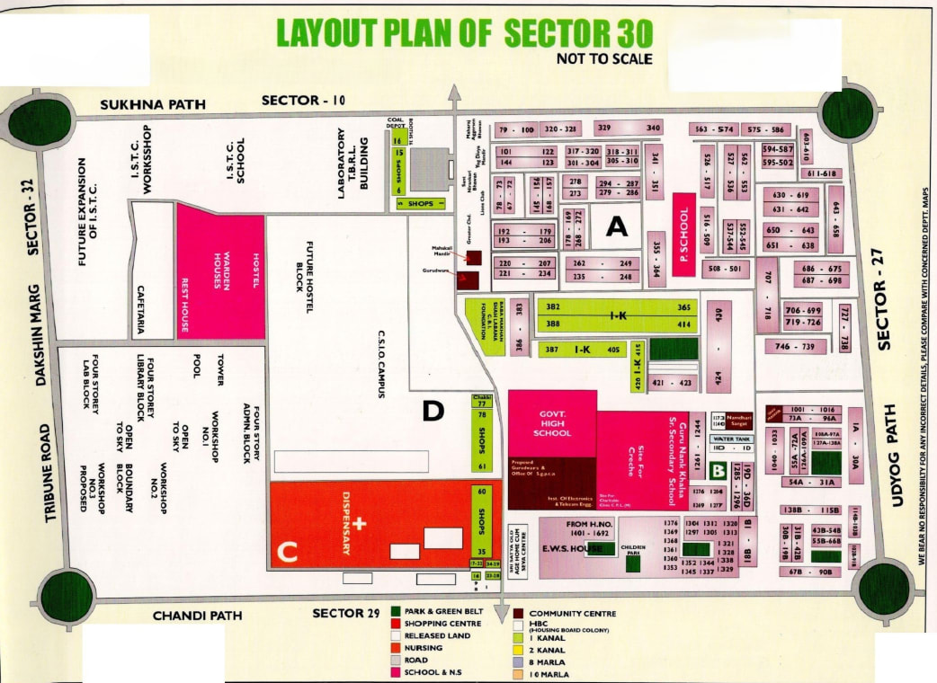 Sector 30 map