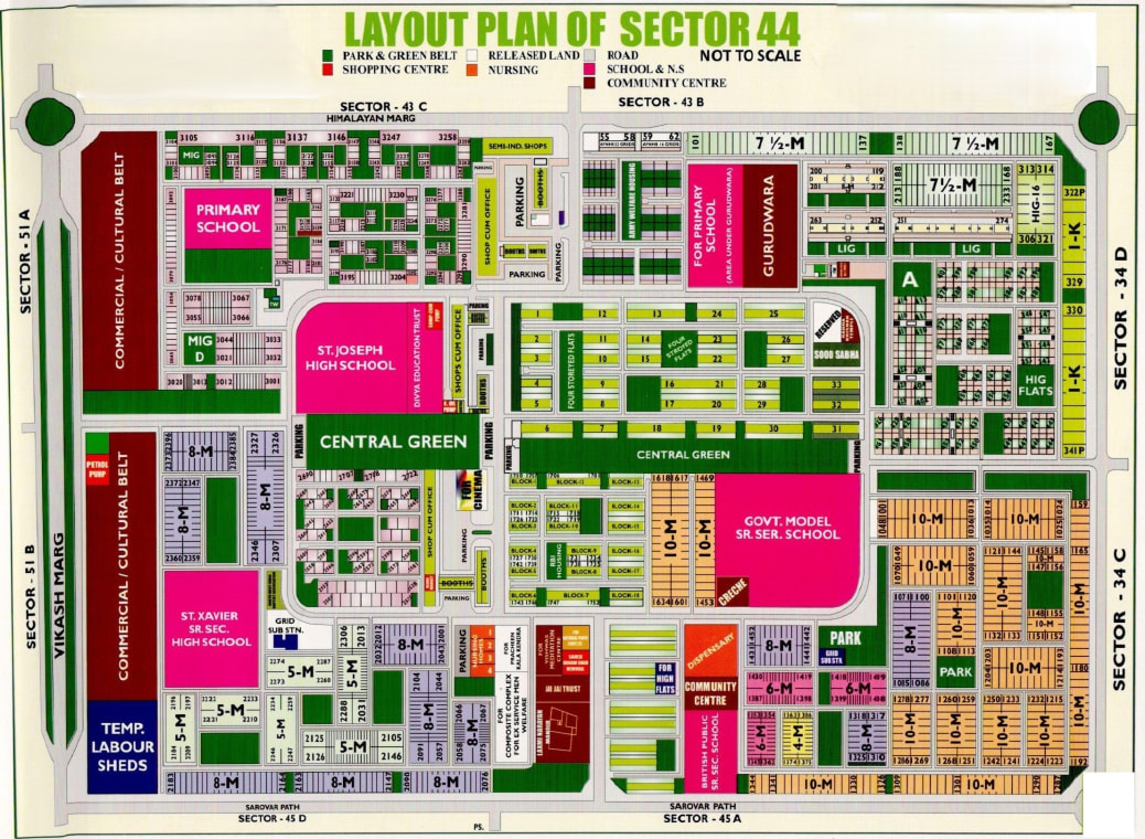 Sector 44 map