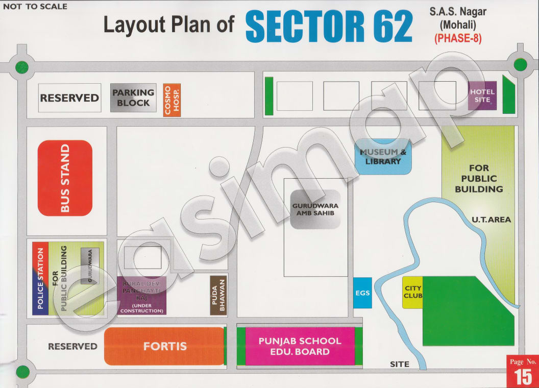 Sector 62 map