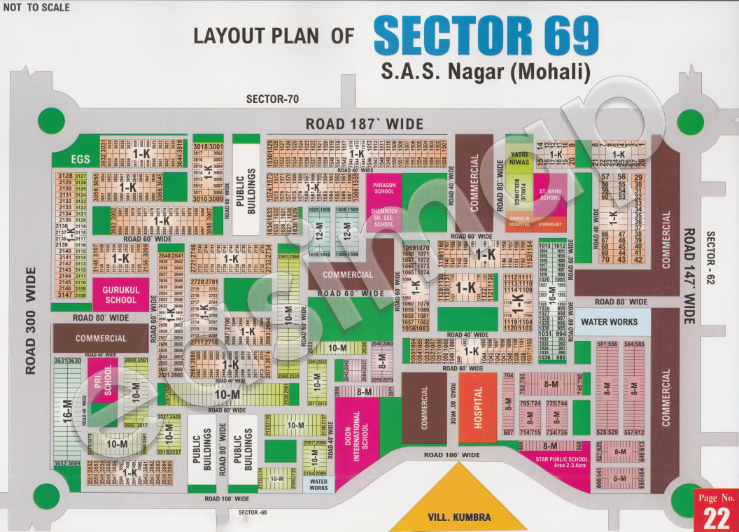 Sector 69 map
