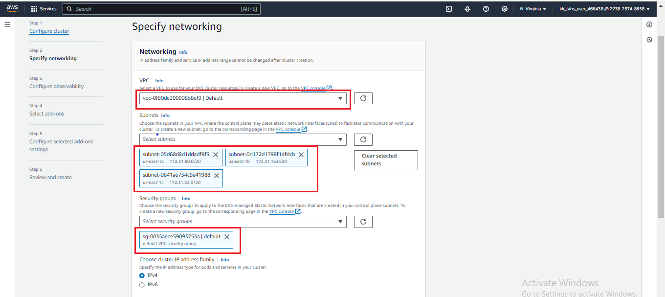 Networking Configuration