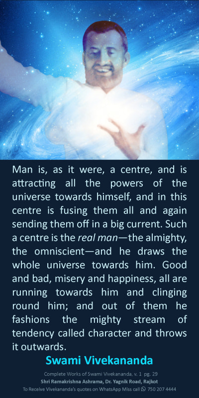 Swami Vivekananda Quote on Karma in its effect on Character