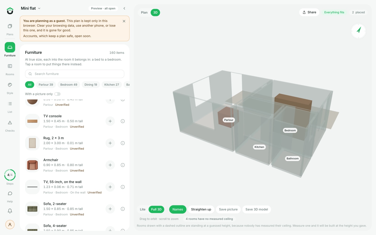 The full 3D view