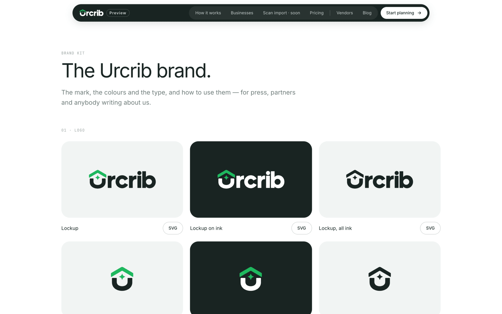 The brand kit: the mark, the lockup and how to use them