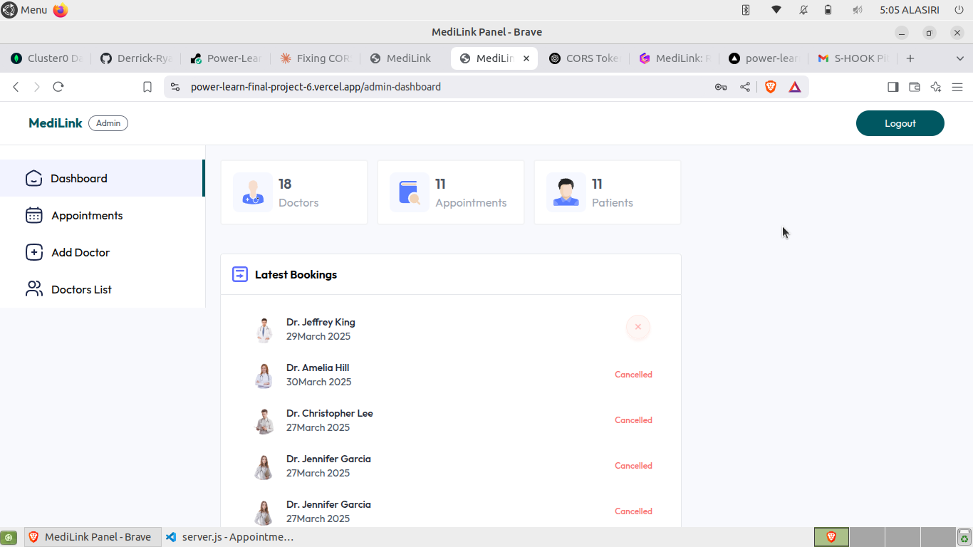 Appointment Overview
