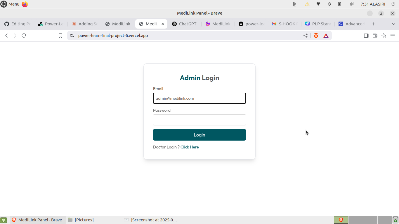 Admin Login