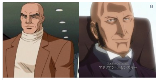 圧巻のルビンスキーのおっさん姿ともみあげ
