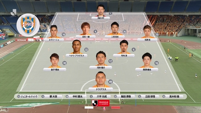 2019年 横浜Fマリノス VS 清水エスパルス 真夏の再開と再戦のエスパルフォーメーション