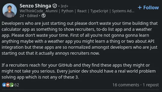 LinkedIn Post