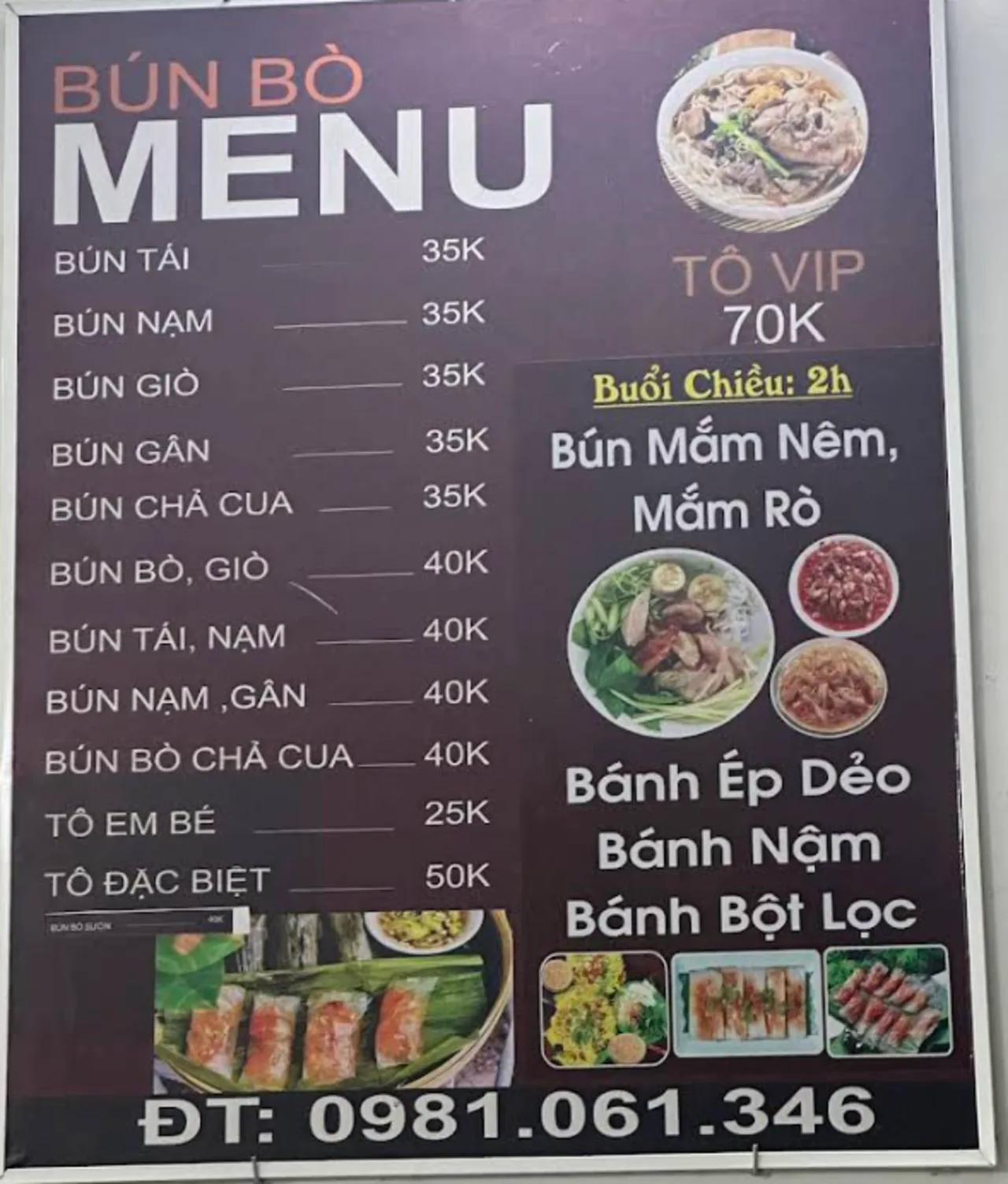 Bún bò O Quy – Chuẩn Huế