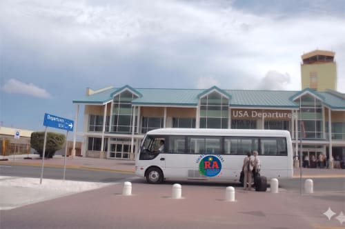 Private airport transfer in Aruba
