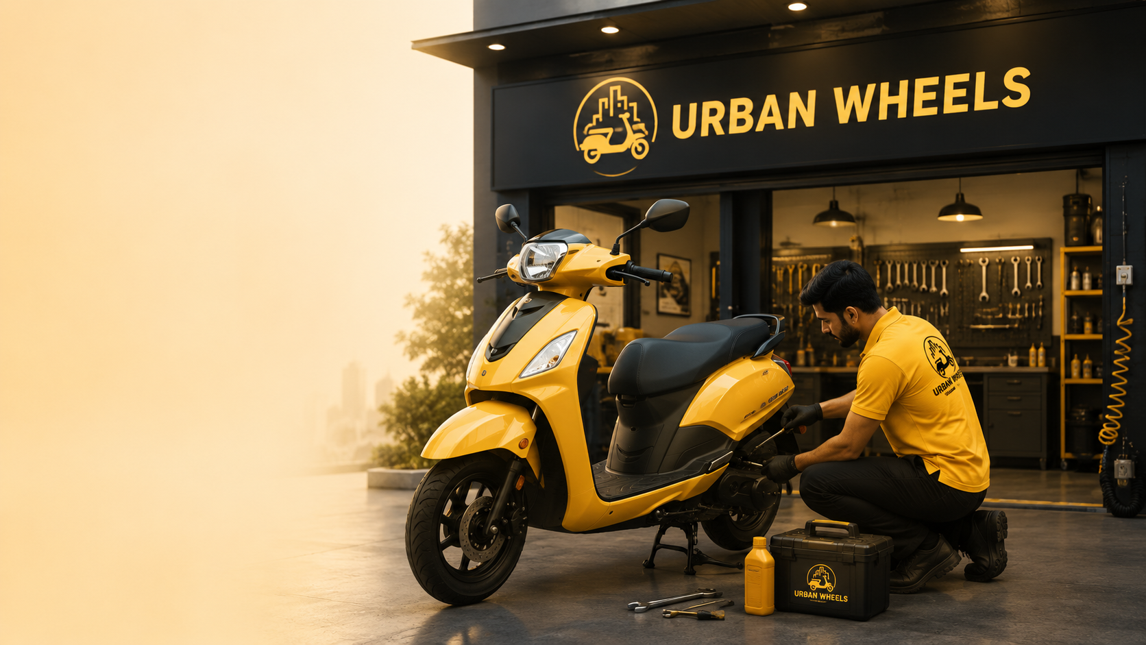 Properly maintained & serviced scooties.