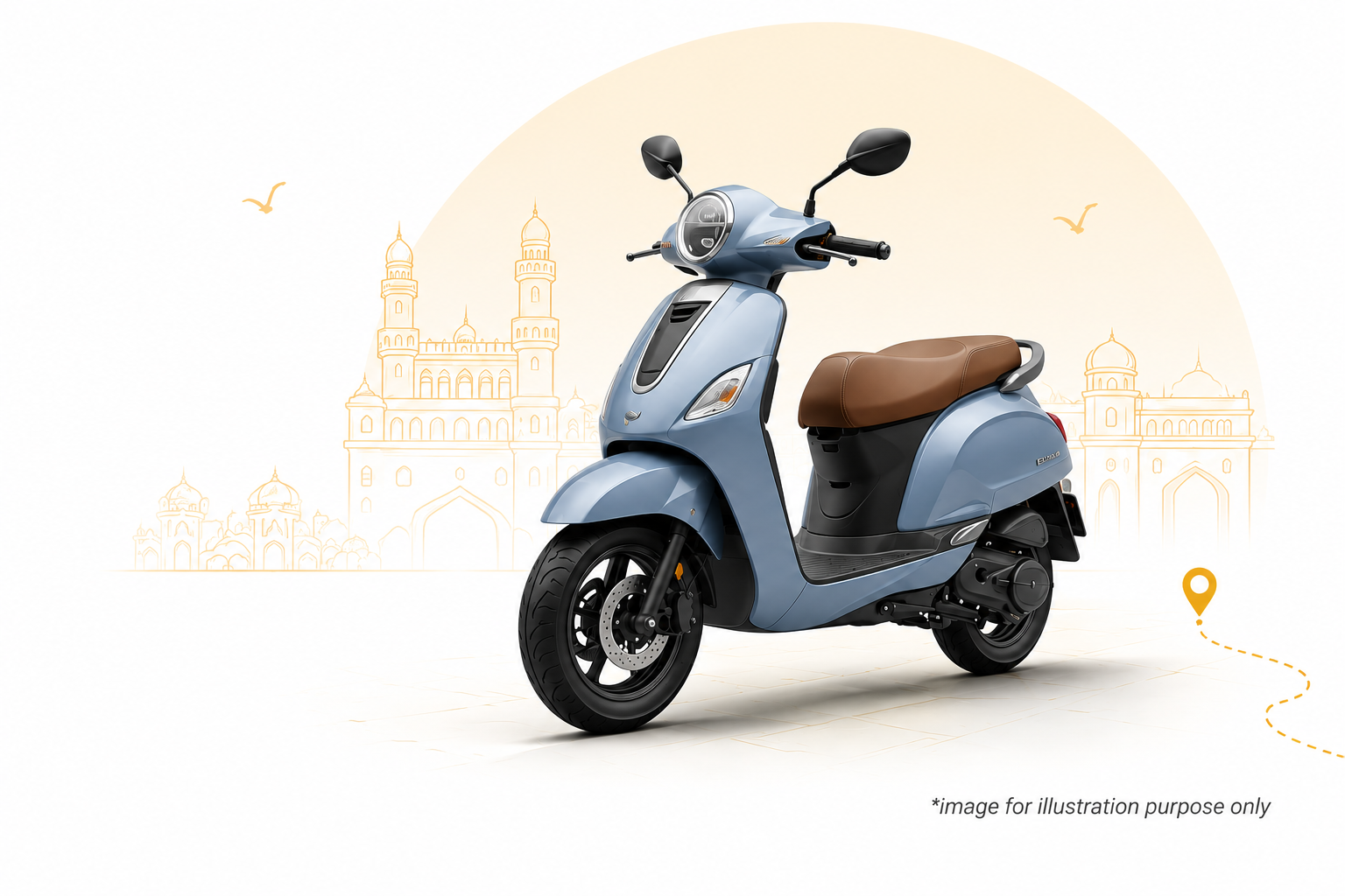 Urban Wheels scooter ready to ride through Hyderabad