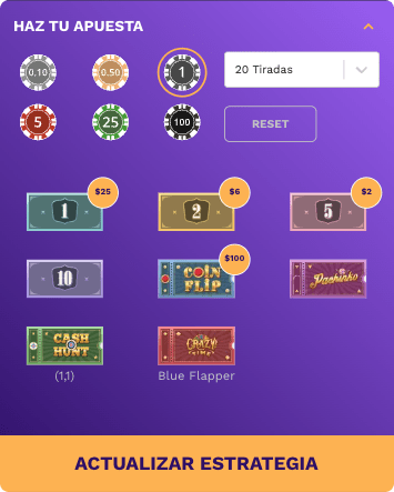 Main Panel Crazy Time Simulator