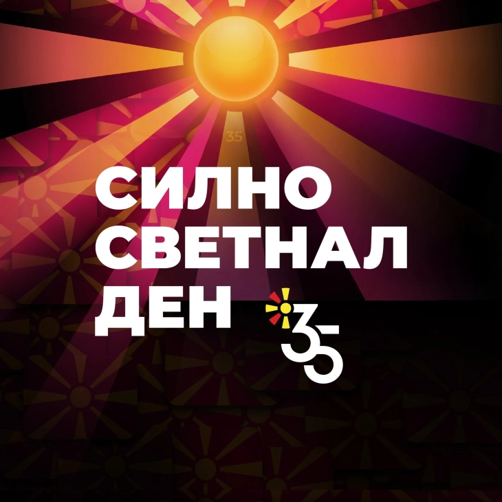 Македонија одбележува 35 години независност