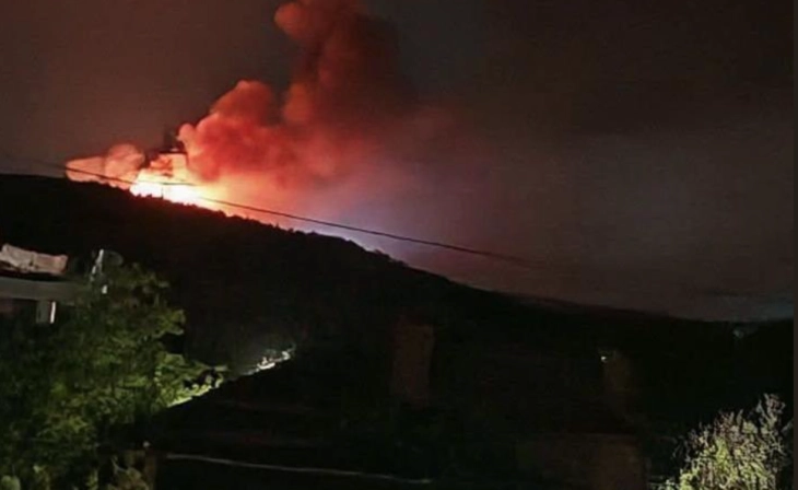 Експлозија погоди уште едно складиште за оружје во Бугарија