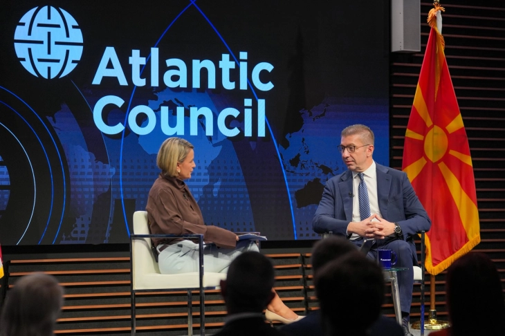 Мицкоски од Вашингтон: Европската интеграција мора да се темели на реформи и заслуги, Македонија нема да чека - економијата мора да оди напред