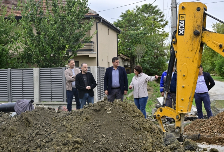 Целосно се обновува главната водоводна мрежа во Кадино