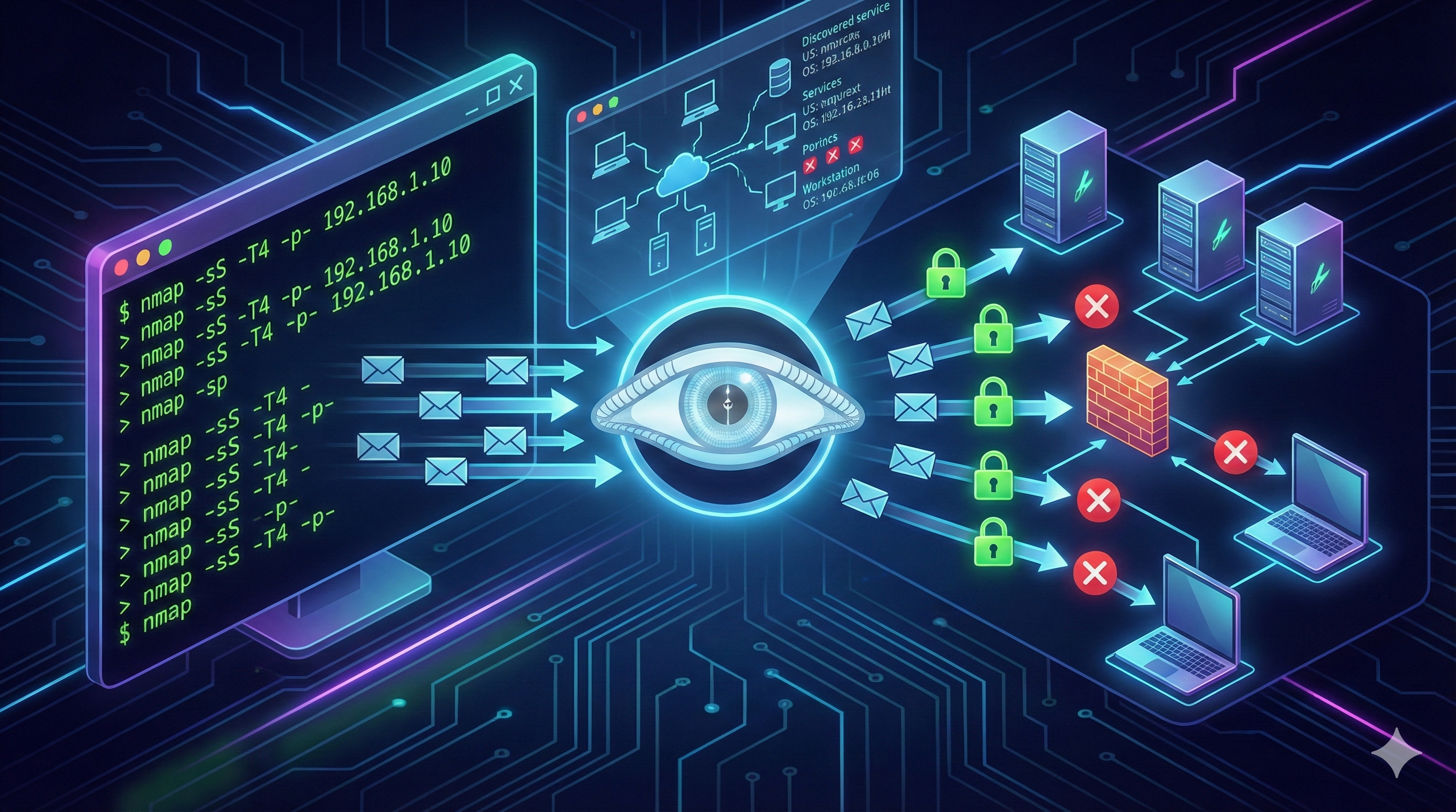 Adım Adım Nmap Rehberi: Aktif Bilgi Toplama ve Port Tarama Teknikleri