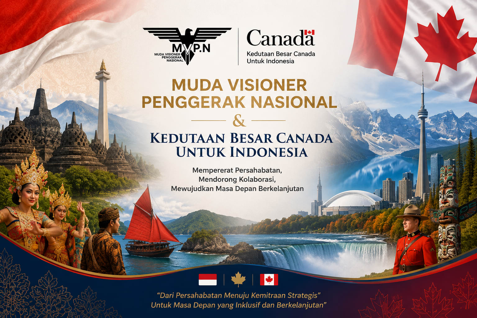 President Muda Visioner Penggerak Nasional Bangun Diplomasi Strategis Indonesia–Kanada di Bidang Pendidikan dan Perdagangan Internasional