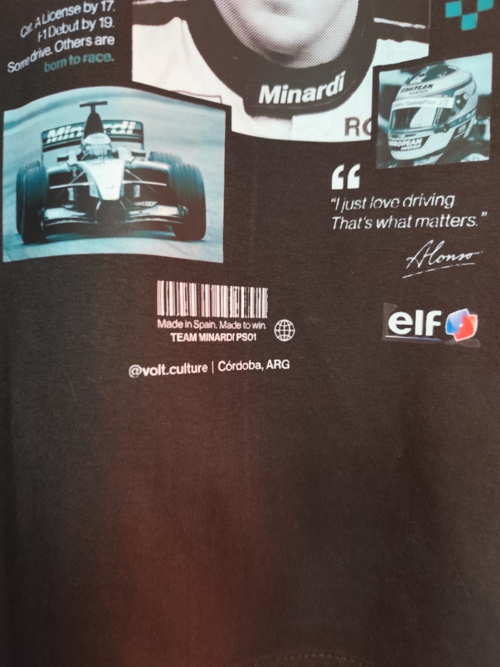 Remera Fernando Alonso #14 2