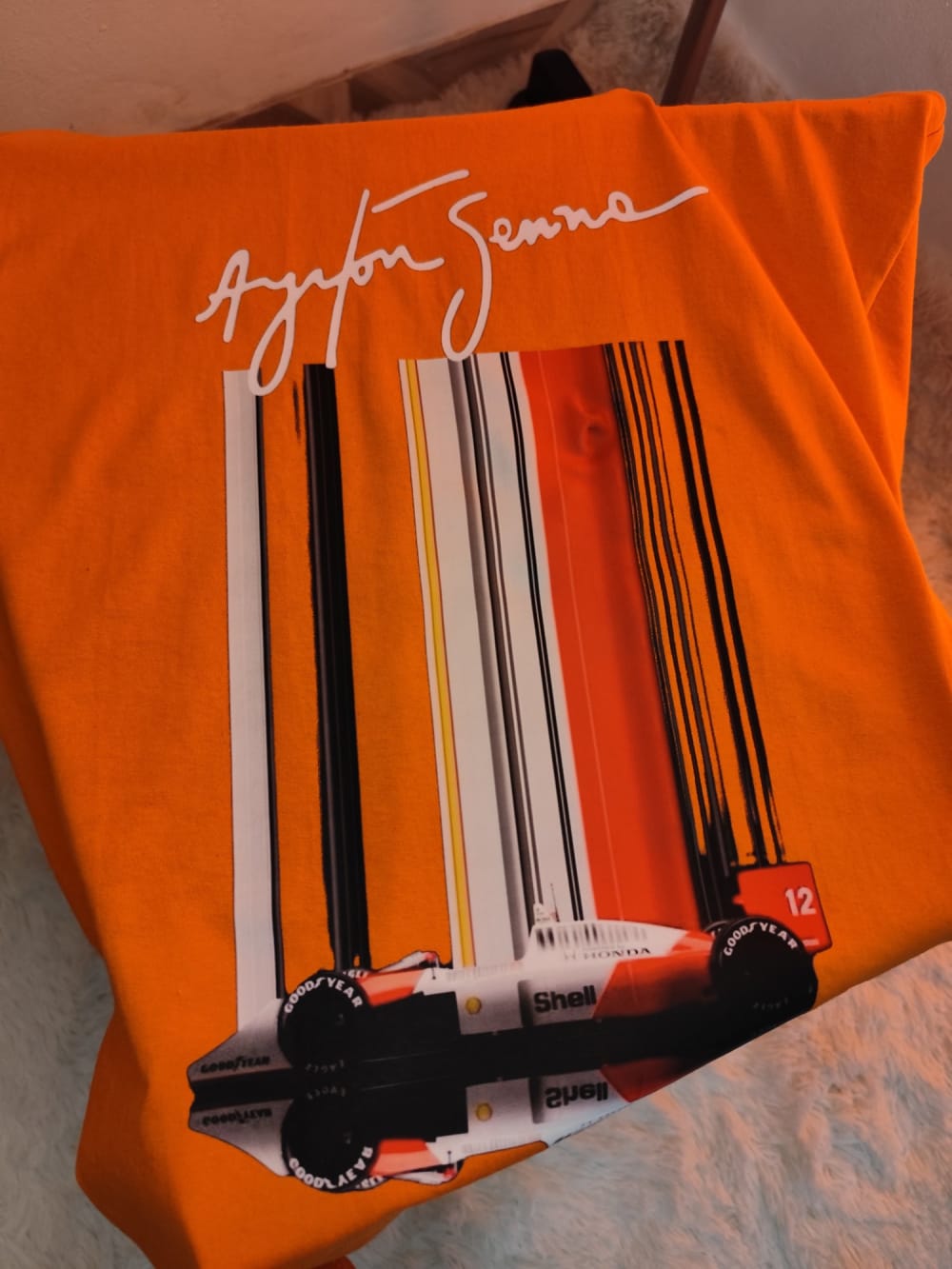 Remera Ayrton Senna 5