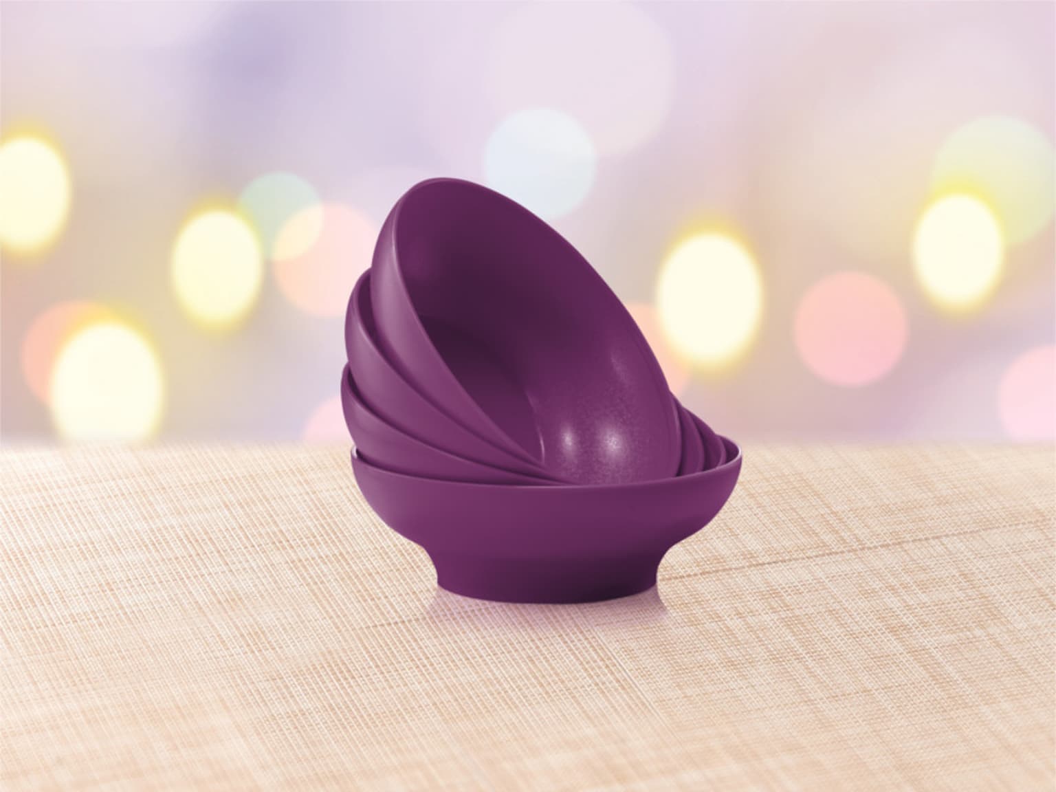 Lady Lavender Microwaveable Bowls