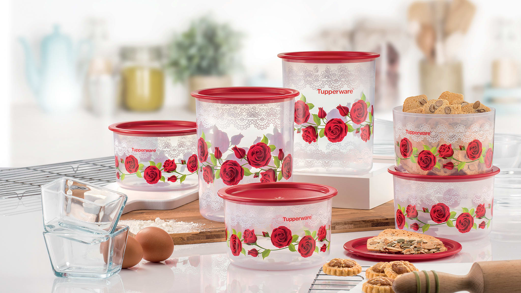 Royal Red Rose One Touch Set